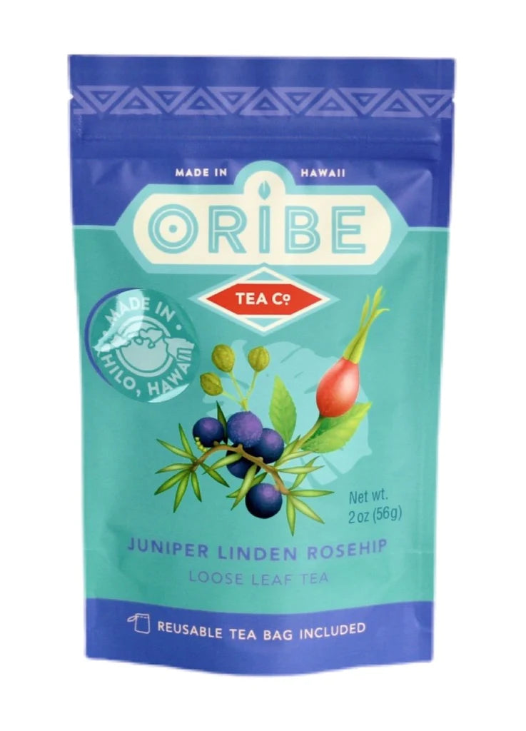 Oribe ネズラ・リンデン・ローズヒップのルーズリーフティー・茶葉 Oribe ネズラ・リンデン・ローズヒップのルーズリーフティー・茶葉